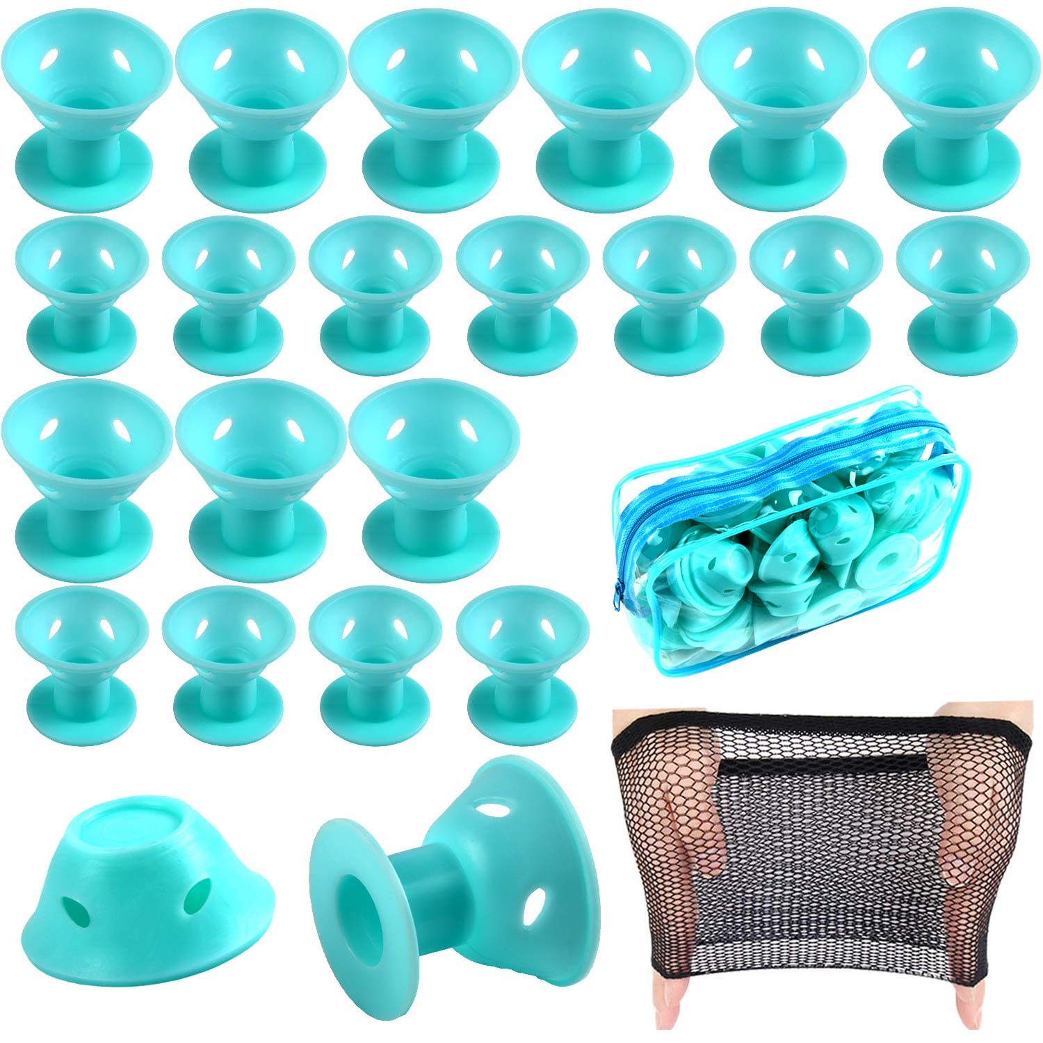 MAYCREATE 40Pcs Hair Curler for Women Without Heat for Long Hair Mix Hair Curling Tools Twist Rods for Your Hair Use Hair Rollers Bendy Styling Curly Hairstyle Hair Sticks Hair Pin Combo MAYCREATE 40Pcs Hair Curler for Women Without Heat for Long Hair Mix Hair Curling Tools Twist Rods for Your Hair Use Hair Rollers Bendy Styling Curly Hairstyle Hair Sticks Hair Pin Combo